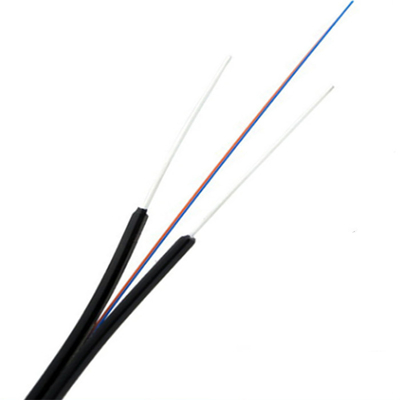 Cavo piano del cavo a fibre ottiche GJXH/GJXFH del rivestimento G657A di FTTH LSZH