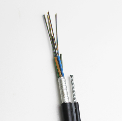Figura aerea all'aperto Gyxtc8s 24 di Ftth fibra del cavo ottico dei 12 centri autosufficiente