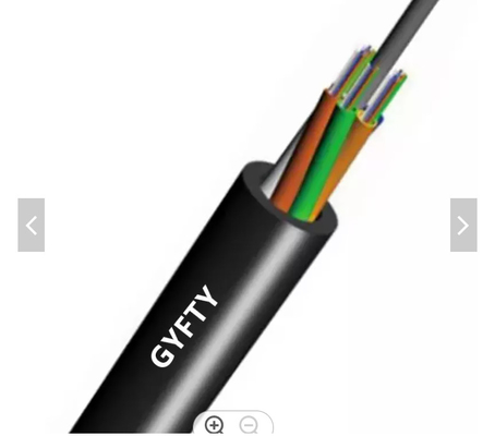 Cavi a fibre ottiche aereo all'aperto dei 48 centri di GYFTY i 24 con il membro di forza di FRP