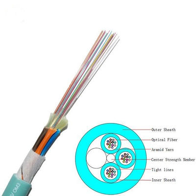 Cavo a fibre ottiche dell'interno dell'amplificatore stretto del centro di GJFJV OM3 36