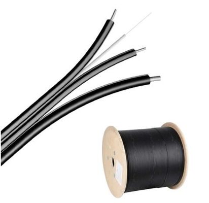Messaggero d'acciaio autosufficiente Wire FRP G657 4 1 2 cavo flessibile del centro FTTH