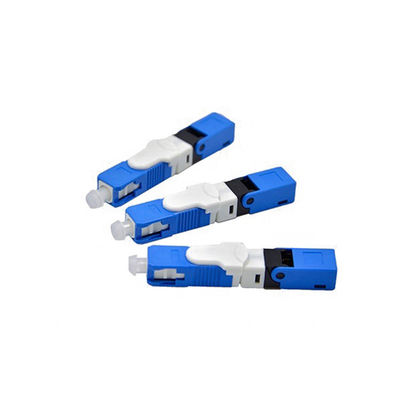 Connettore ottico di singolo modo di SC/UPC SC/PC per il cavo flessibile di FTTH