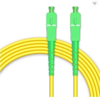 SC/APC al cavo a fibre ottiche semplice di singolo modo LSZH di SC/APC