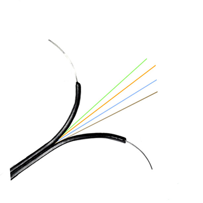 Filato dual core di Aramid del cavo di telecomunicazione ISO9001 con il rivestimento FTTH di LSZH