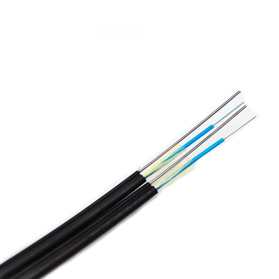 Ftth aereo all'aperto 24 fibra del cavo ottico dei 12 centri autosufficiente