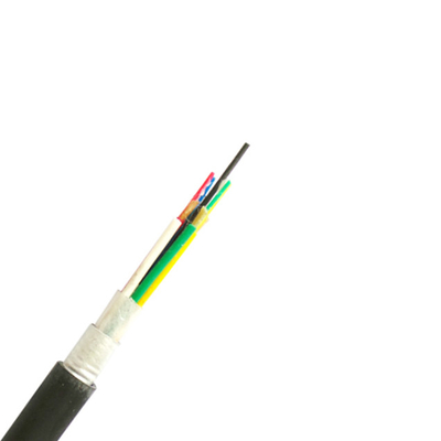 Cavi flessibili a fibra ottica dual core di Ftth della treccia impermeabile ad alta resistenza di GYBJA