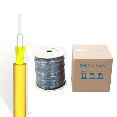 Misto monomodale del cavo di GJFJV dell'amplificatore PVC/LSZH del cavo a fibre ottiche stretto semplice della guaina