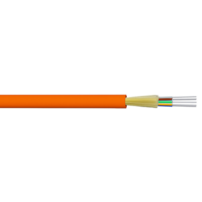 Misto monomodale del cavo di GJFJV dell'amplificatore PVC/LSZH del cavo a fibre ottiche stretto semplice della guaina