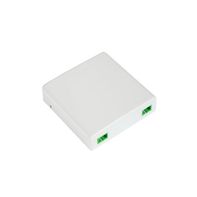 2 scatola a fibra ottica mini 86*86mm fissata al muro di termine del centro FTTH