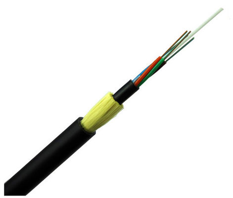 Doppio cavo a fibre ottiche della portata G652d ADSS del centro 100m del rivestimento 96