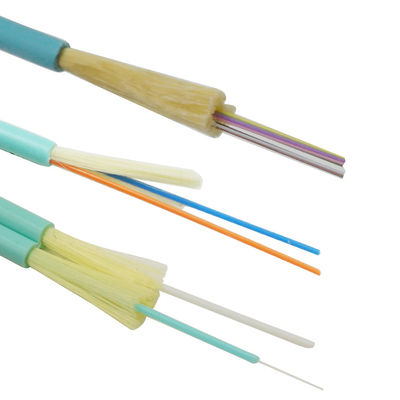 Cavo a fibre ottiche misto del rivestimento GJFJV OM4 OM3 di LSZH