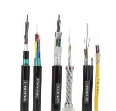 La rete 2-12 svuota il cavo a fibre ottiche stimato all'aperto di GYXTW