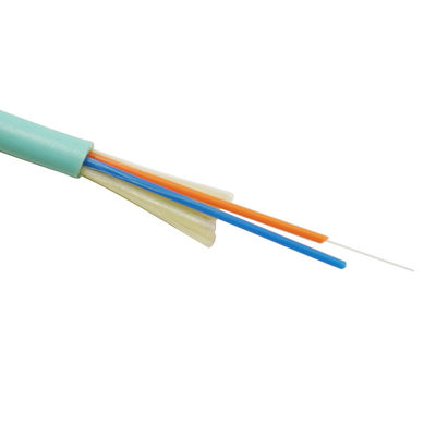 Cavo a fibre ottiche dell'interno del centro di GJFJV OM3 2 con il filato di Aramid