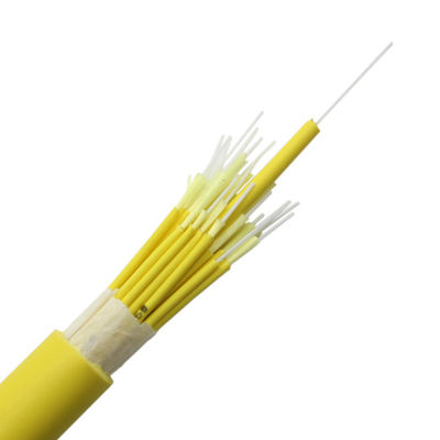 Cavo a fibre ottiche di singolo modo del centro di sblocco 24 del PVC LSZH di GJBFJH MP G657A1