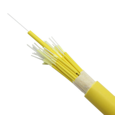 Cavo a fibre ottiche di singolo modo del centro di sblocco 24 del PVC LSZH di GJBFJH MP G657A1