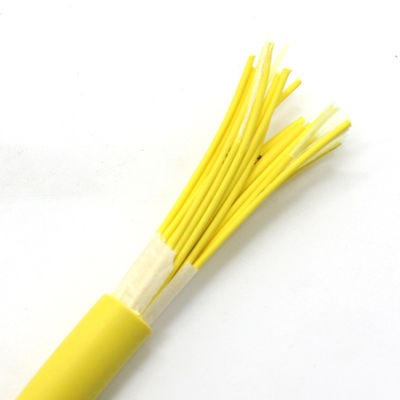 Cavo a fibre ottiche di singolo modo del centro di sblocco 24 del PVC LSZH di GJBFJH MP G657A1