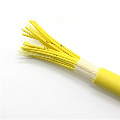 Cavo a fibre ottiche di singolo modo del centro di sblocco 24 del PVC LSZH di GJBFJH MP G657A1