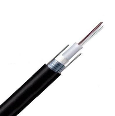 Cavo Luminoso corazzato di modo 2-12cores Unitube del cavo a fibre ottiche di GYXTW singolo