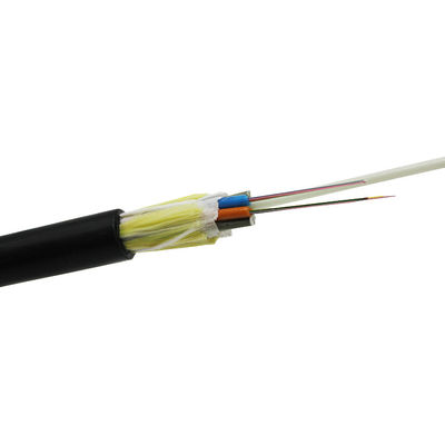 Cavo a fibre ottiche aereo del centro 100m ADSS di MP G652D 12