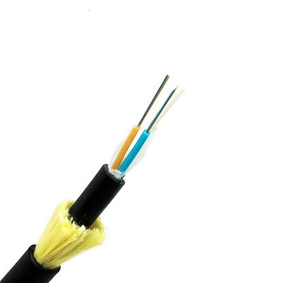 12 24 cavi a fibre ottiche sopraelevati impermeabile del centro G652 ADSS