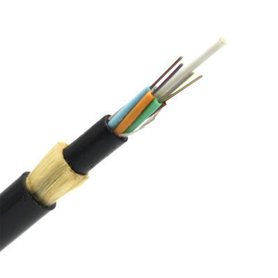 80m 100m 120m 4 cavo a fibre ottiche all'aperto di sostegno ADSS di auto del centro