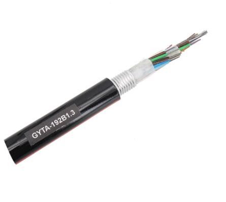Cavo a fibre ottiche ad alta resistenza di sepoltura del cavo a fibre ottiche di alta qualità GYTA