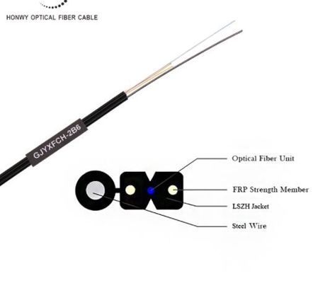 tipo cavo flessibile aereo dell'arco di 1260nm-1650nm FRP di FTTH