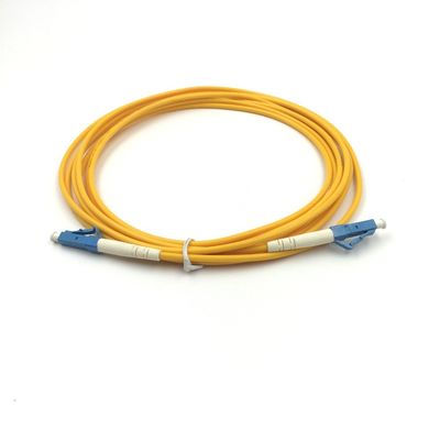 Cavi della toppa della fibra di singolo modo di LSZH 3.0mm SC-SC MP