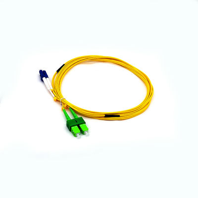 Sc APC di G652D semplice 2.0mm 1m al cavo di toppa a fibra ottica dello Sc UPC