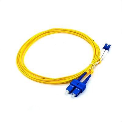 Sc APC di G652D semplice 2.0mm 1m al cavo di toppa a fibra ottica dello Sc UPC