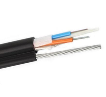 Figura aerea autosufficiente non metallica 8 cavo a fibre ottiche di GYFTC8Y