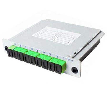 Separatore a fibra ottica dello SpA di UPC del PC dello Sc APC dell'accoppiatore dell'ABS 1*8