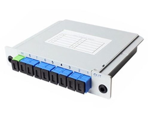 Separatore a fibra ottica dello SpA di UPC del PC dello Sc APC dell'accoppiatore dell'ABS 1*8