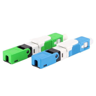 Connettore ottico di singolo modo di SC/UPC SC/PC per il cavo flessibile di FTTH