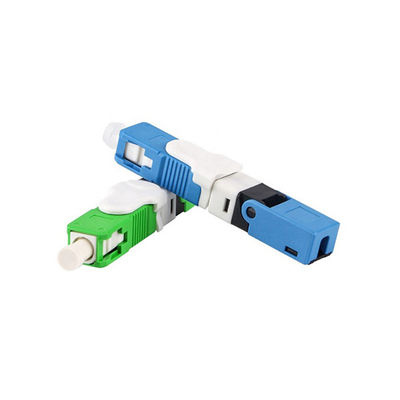Connettore ottico di singolo modo di SC/UPC SC/PC per il cavo flessibile di FTTH