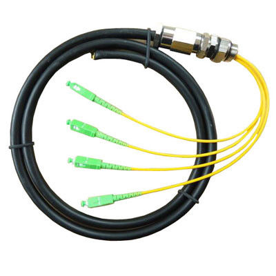 Cavo a fibre ottiche a fibra ottica corazzato di Jumper Wire FOC del cavo di toppa