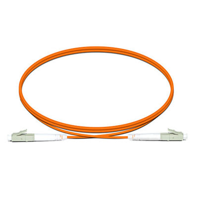 OM4 misto duplex 2 misura 50/125 di cavo con un contatore di toppa a fibra ottica di LC