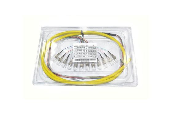 Sc APC UPC 8 di FOC LC treccia della fibra del nastro di 12 colori