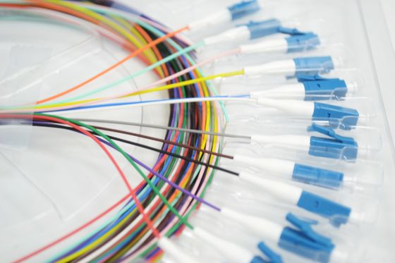 Sc APC UPC 8 di FOC LC treccia della fibra del nastro di 12 colori