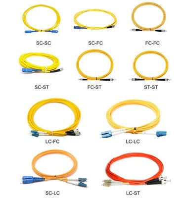 cavo di toppa semplice monomodale dello Sc 9/125um APC di 0.9mm 2.0mm 3.0mm