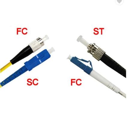 OM1 cavo di toppa a fibra ottica semplice del duplex G652D 3m LSZH