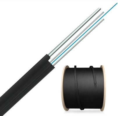 Cavo flessibile a fibra ottica dell'interno 2 di FTTH 4 6 8 12 16 i 24 centri con il rivestimento di LSZH