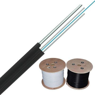 Cavo flessibile a fibra ottica dell'interno 2 di FTTH 4 6 8 12 16 i 24 centri con il rivestimento di LSZH