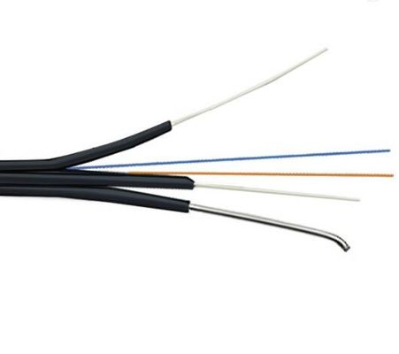 Messaggero Fiber Optic Cable di G657A FTTH con il rivestimento di LSZH