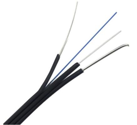 1 2 4 6 12 24 singoli cavi flessibili aerei all'aperto dell'interno di modo FTTH del centro