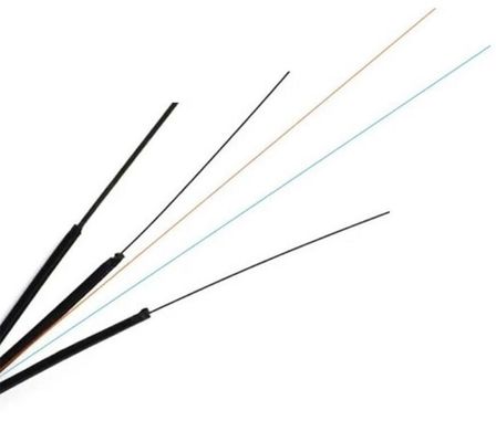 Cavo a fibre ottiche piano basso della guaina FTTH di attrito LSZH con il messaggero cadente