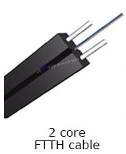 1 cavo flessibile all'aperto dell'interno G657A1 G657A2 G652D del centro FTTH