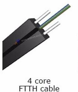 1 cavo flessibile all'aperto dell'interno G657A1 G657A2 G652D del centro FTTH