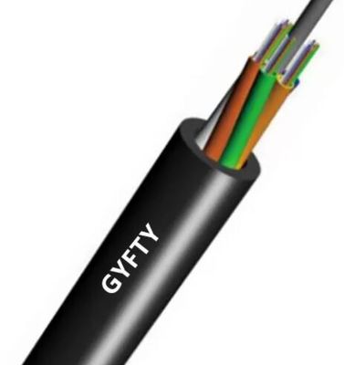 24 48 svuotano il cavo a fibre ottiche all'aperto di GYFTY con il membro di forza di FRP