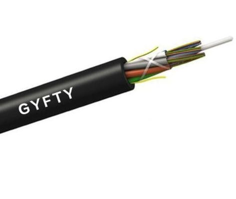 24 48 svuotano il cavo a fibre ottiche all'aperto di GYFTY con il membro di forza di FRP